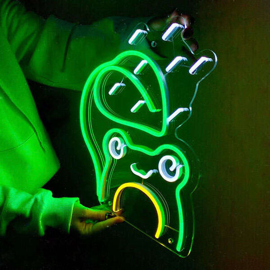 Frog Neon Sign - Aha Neon®