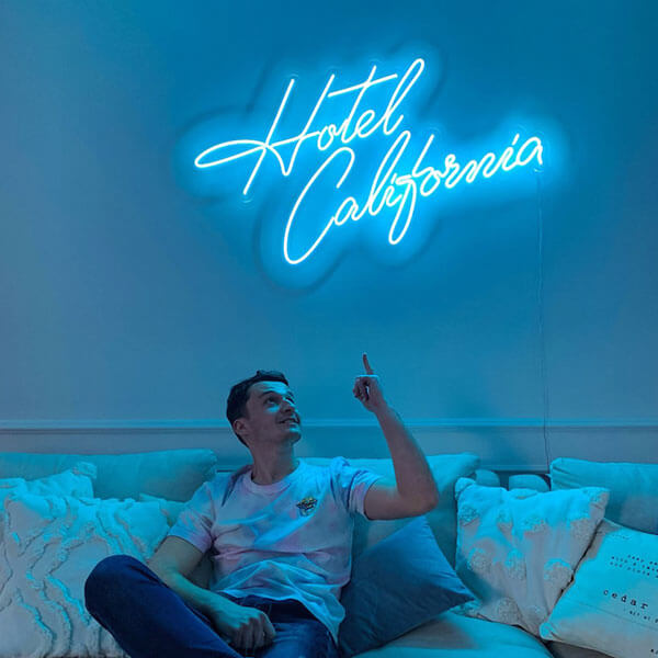 Hotel California Neon Sign - 2