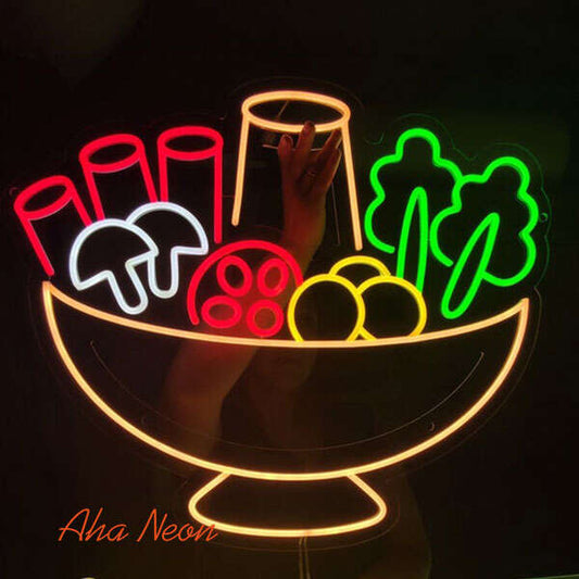 Hotpot Neon Business Sign - Aha Neon®