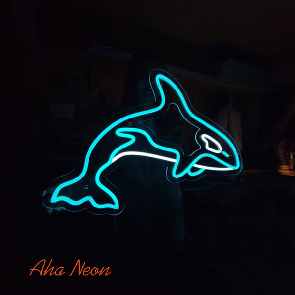 Killer Whale Neon Sign - 1