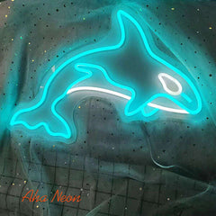 Killer Whale Neon Sign - Aha Neon®