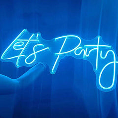 Let's Party Neon Light Sign - Aha Neon®