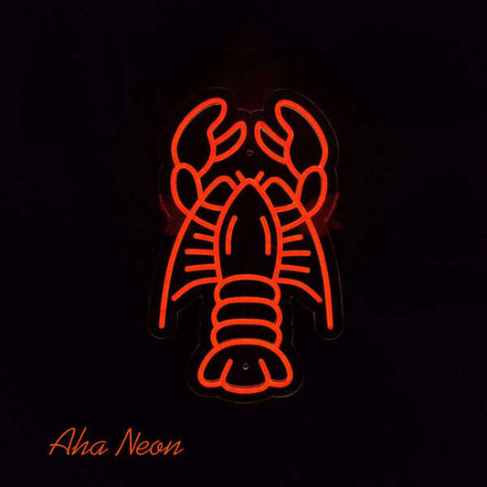 Lobster Neon Sign - Aha Neon®