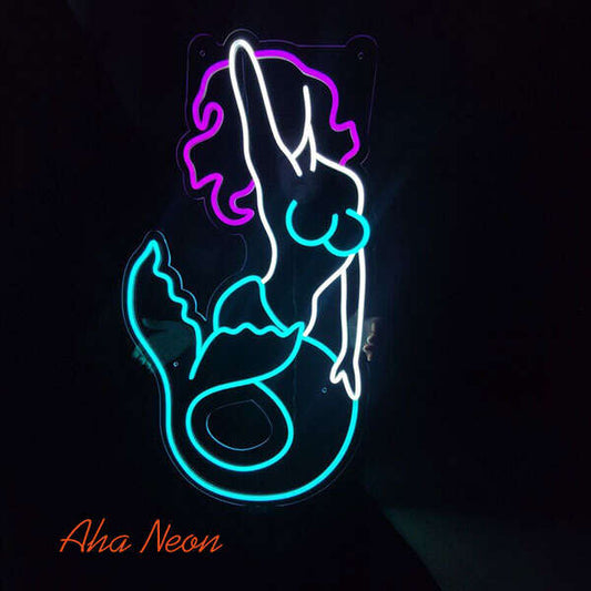 Mermaid Neon Sign - Aha Neon®