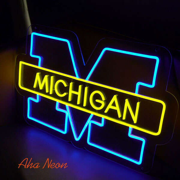 Illuminate Your Brand with Michigan Neon Sign | Ahaneon – Aha Neon®