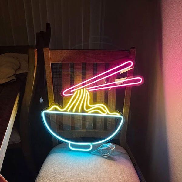 Noodles Neon Sign - 3