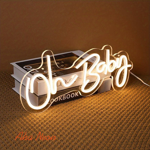 Oh Baby Neon Sign - 2