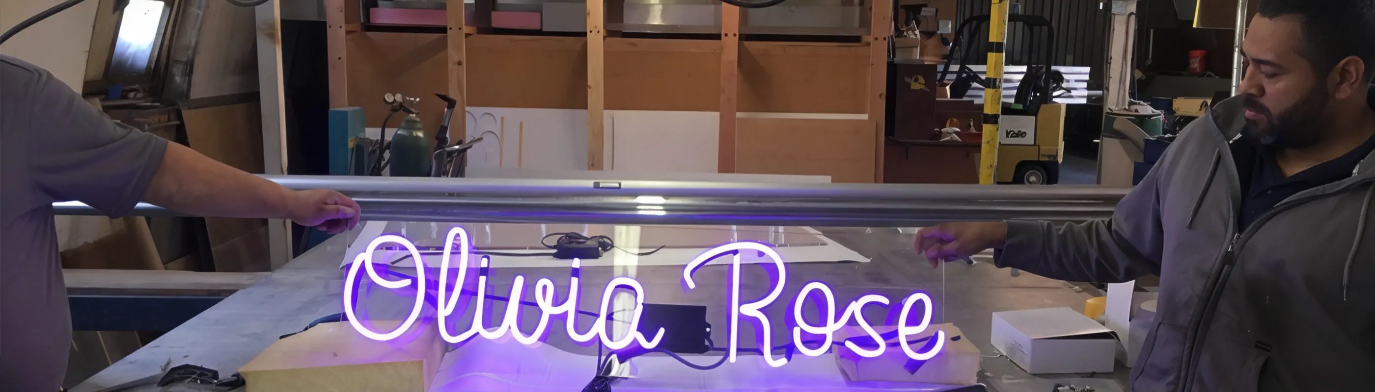 Neon Sign Olivia Rose