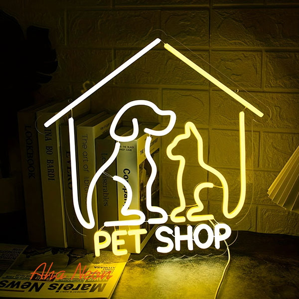 Pet Shop Neon Sign - 3