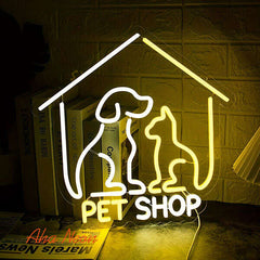 Pet Shop Neon Sign - Aha Neon®