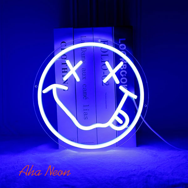 Smiley Face Neon Ligjht Sign - 3