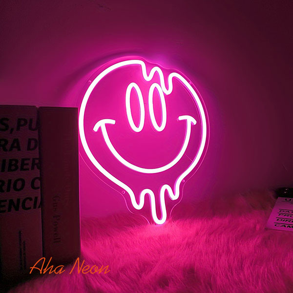 Smiling Face Neon Sign - 2