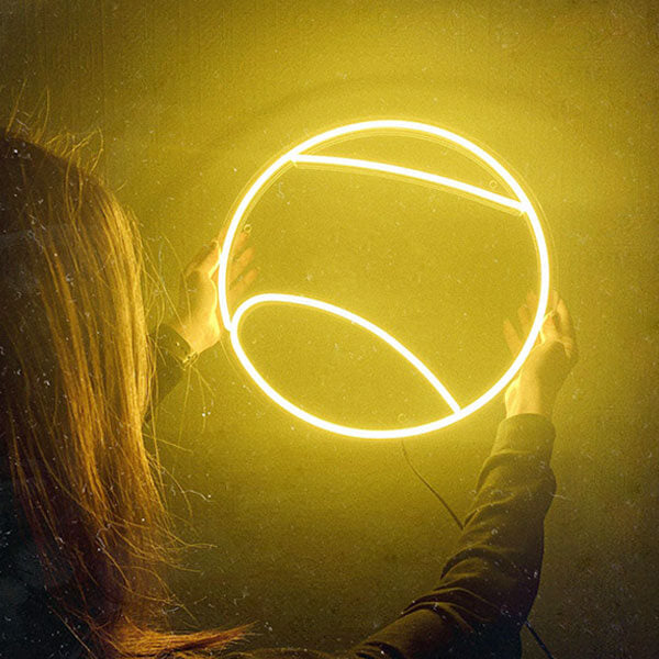 Neon Sign Tennis Ball - 2