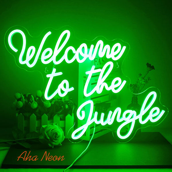 Welcome to the Jungle Neon Sign - 2