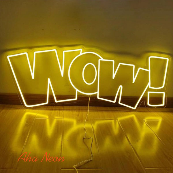 Wow! Neon Sign - 1