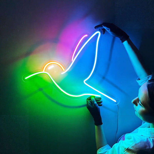 Bird Neon Wall Art - Aha Neon®