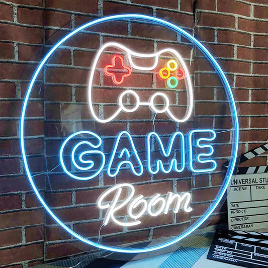 Game Room Neon Wall Art - Aha Neon®