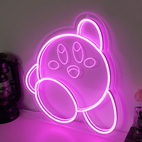 Kirby Neon Wall Art - 2