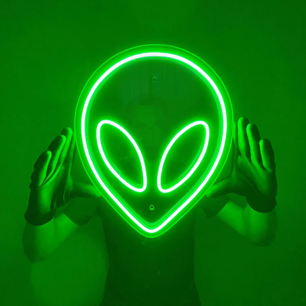 Alien Neon Sign - 1