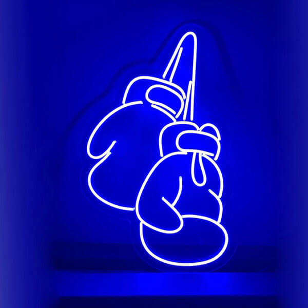Boxing Gloves Neon Light - 2