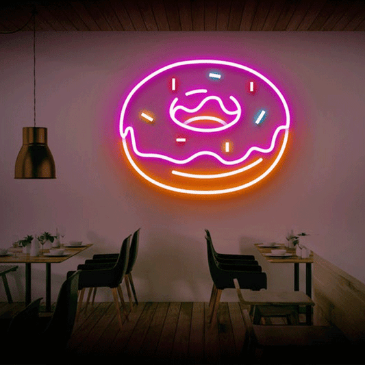 Donut Neon Sign - Aha Neon®