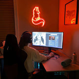 Fox Neon Light Sign - Aha Neon®