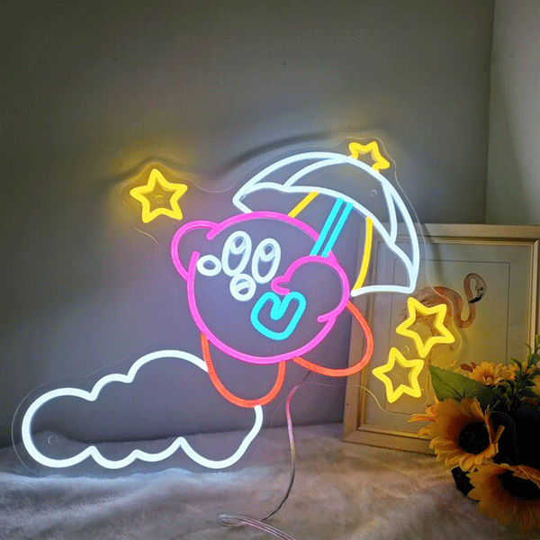 Kirby Neon Light - 1