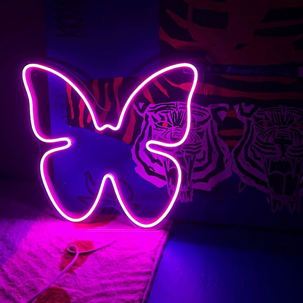 LED Neon Butterfly Light - 1