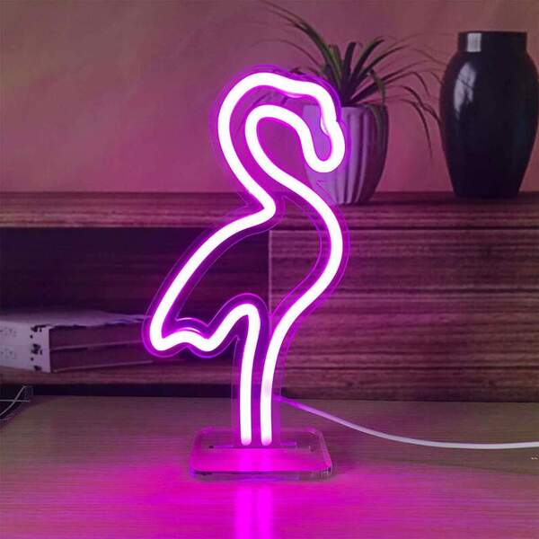 Pink Flamingo Table Lamp - 1