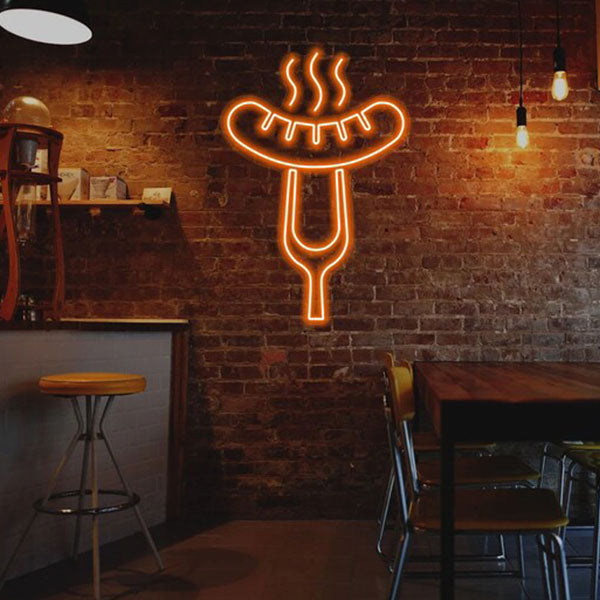 Sausage LED Neon Sign - 1