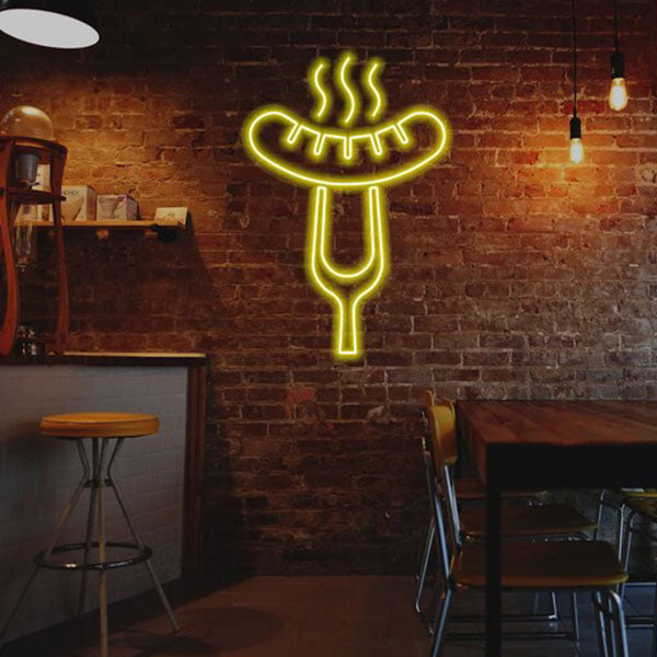 Sausage LED Neon Sign - 3