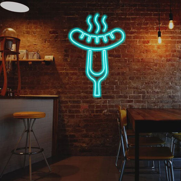 Sausage LED Neon Sign - 4