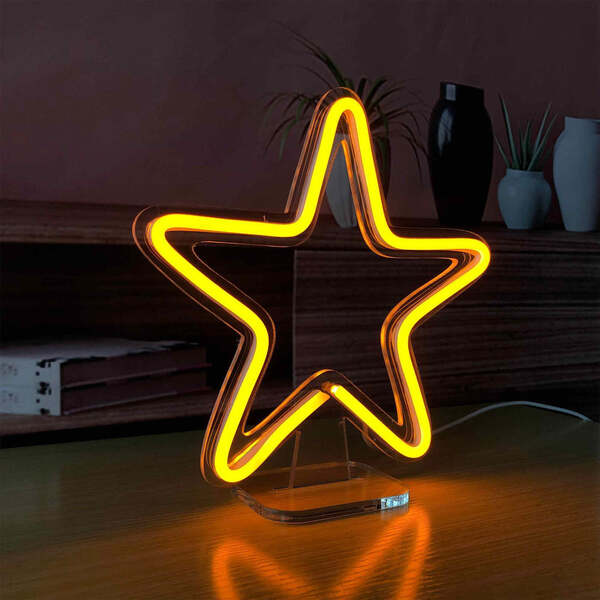 <img src='pic.jpg' alt=Star Desk LED Neon Light Sign2.' />