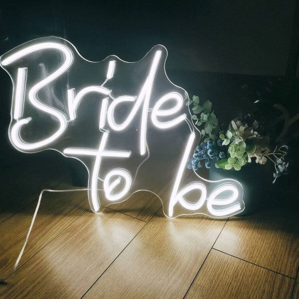 Bride to Be Neon Wall Art - 3