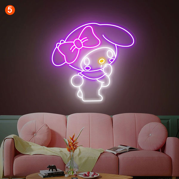 Kawaii Neon Wall Art - 5