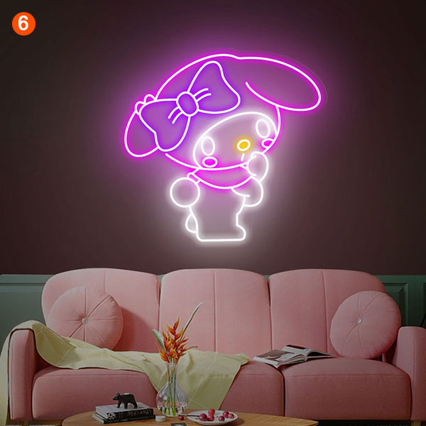 Kawaii Neon Wall Art - 6