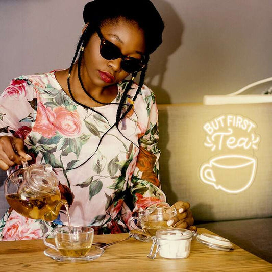 But First Tea Neon Sign - 1