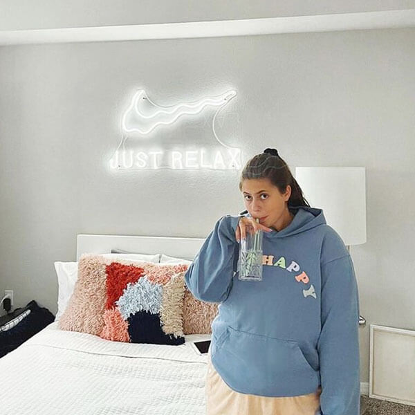 Just Relax Neon Wall Sign 